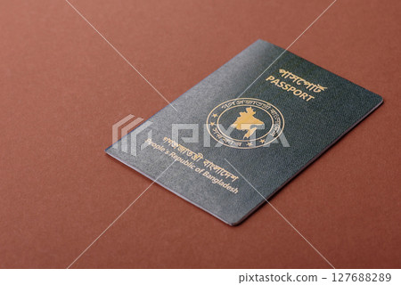 International passport of Bangladeshi citizen for global business 127688289