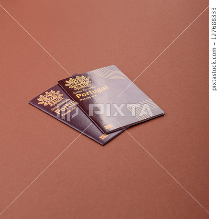 Portugal passport, Portuguese document for global business 127688333