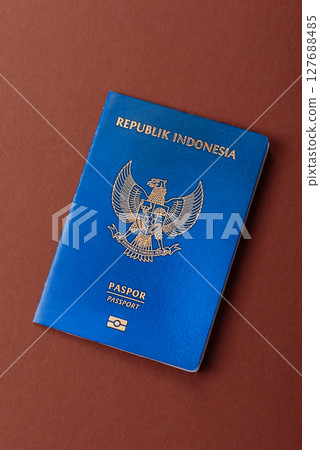 Indonesian passport for travelling, flying and doing business Indonesian passport for travelling, flying and doing business 127688485