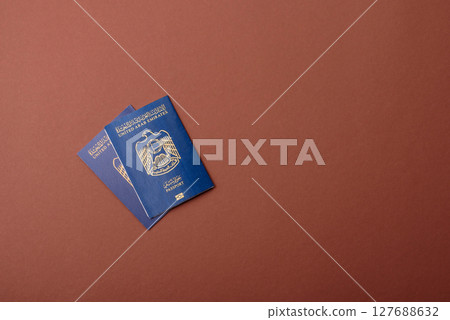 OAE passport for travelling, flying and doing business 127688632