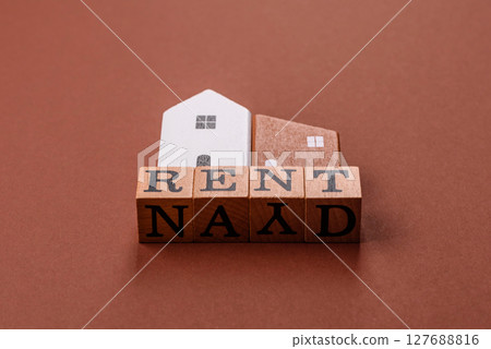 Renting a house, buying a property, renting a car Renting a house, buying a property, renting a car 127688816