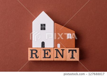 Renting a house, buying a property, renting a car Renting a house, buying a property, renting a car 127688817