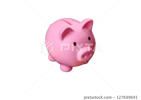 Piggy bank as a financial conceptual background with coins, doing business, saving money Piggy bank as a financial conceptual background with coins, doing business, saving money 127689691