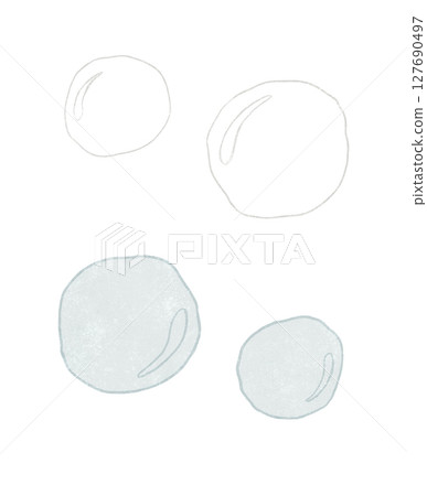 Bubbles and Circles in a Creative Style 127690497