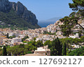 Stunning Capri Island, Italy landscape with vibrant architecture. 127692127