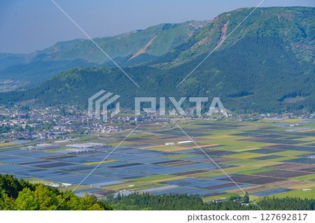 （熊本縣）阿蘇 - 從湯之浦停車場眺望內牧 127692817