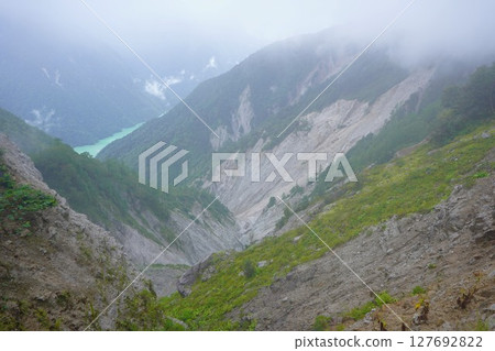 The big collapse of Fudosawa and Takase Dam The big collapse of Fudosawa and Takase Dam 127692822