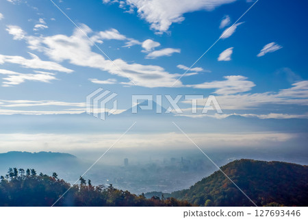 從八王子山(白山)看到的富士山 從八王子山(白山)看到的富士山 127693446