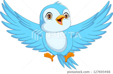 cute little bird cartoon cute little bird cartoon 127693498