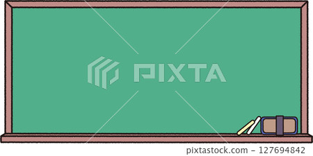 simple chalkboard illustration 127694842