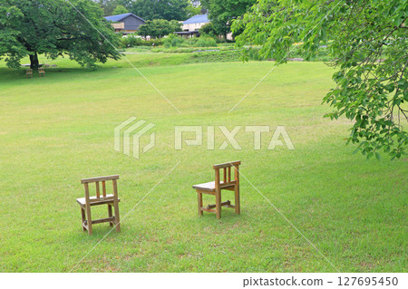 Azumino Chihiro Park in early summer 127695450