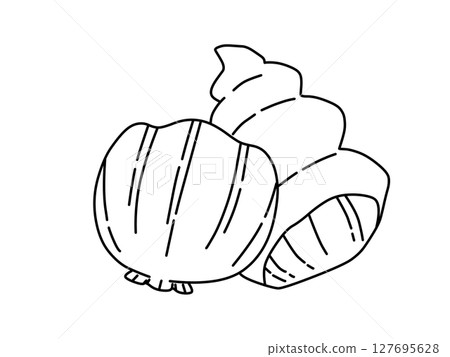 Seashell icon simple black Seashell icon simple black 127695628
