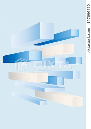 3D geometric figure illustration background material Blue gradient Business Vector PNG 3D geometric figure illustration background material Blue gradient Business Vector PNG 127696310