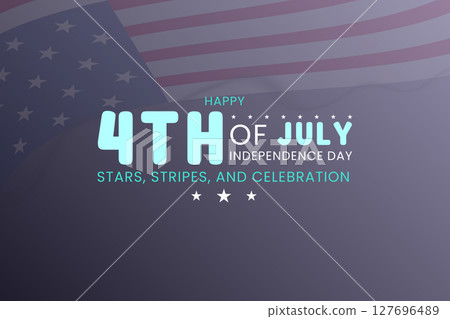 4th of July Stars Stripes and Celebration 4th of July Stars Stripes and Celebration 127696489