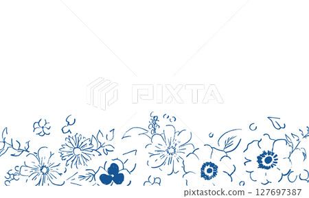 手繪植物插圖。植物和花卉向量素材。簡單的夏季植物和花卉背景框架。植物套裝。 手繪植物插圖。植物和花卉向量素材。簡單的夏季植物和花卉背景框架。植物套裝。 127697387