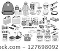 防災用品插圖集 127698092