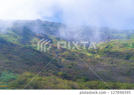 [Mountain material] Tenguhara and sea of clouds in early autumn [Nagano Prefecture] 127698395