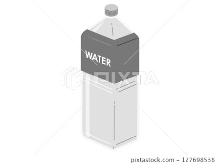 2公升塑膠瓶礦泉水的插圖 127698538