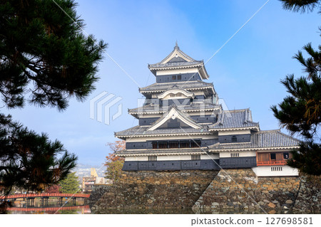 日本風景：國寶松本城 127698581