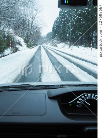 下雪天的路 下雪天的路 127698667