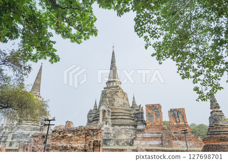 泰國大城府 Wat Phra Si Sanphet 127698701
