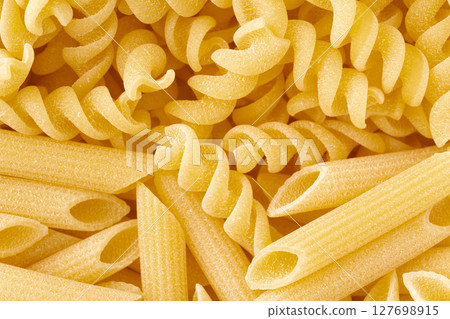 Penne and frigid pasta Penne and frigid pasta 127698915