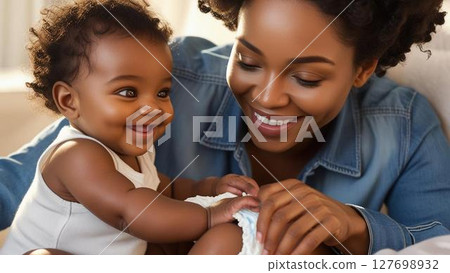 Mother and baby life 127698932