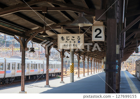 Fukuoka Prefecture, Kitakyushu City, Mojiko Station 127699155