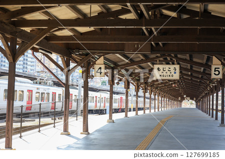 Fukuoka Prefecture, Kitakyushu City, Mojiko Station Fukuoka Prefecture, Kitakyushu City, Mojiko Station 127699185