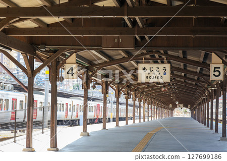 Fukuoka Prefecture, Kitakyushu City, Mojiko Station Fukuoka Prefecture, Kitakyushu City, Mojiko Station 127699186