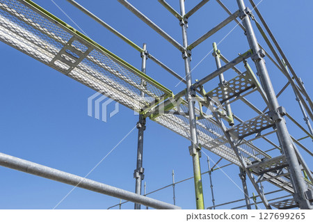 腳手架青空 127699265