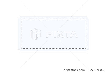 Simple line frame 127699382