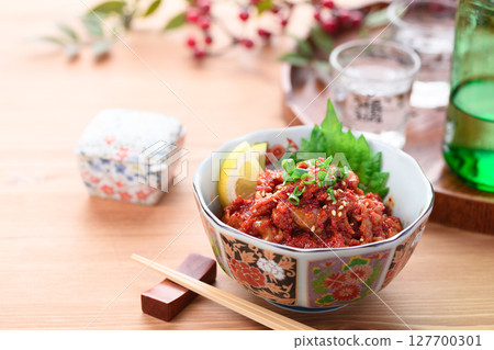 Korean food Cod Changja (Tarachanja) 127700301