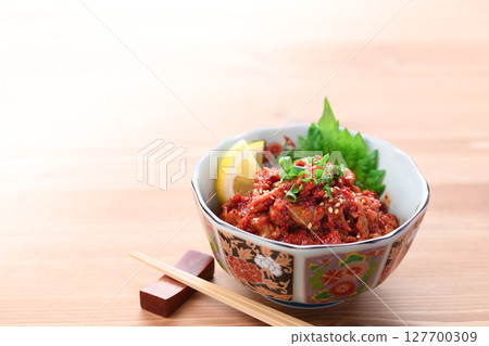 Korean food Cod Changja (Tarachanja) 127700309