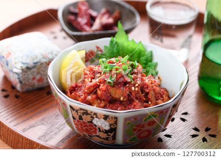 Korean food Cod Changja (Tarachanja) 127700312