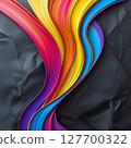 Painting a rainbow 127700322