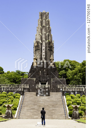 紀念碑公園 平和台公園 旅遊景點 宮崎 石牆 籬笆 紀念碑公園 平和台公園 旅遊景點 宮崎 石牆 籬笆 127700348