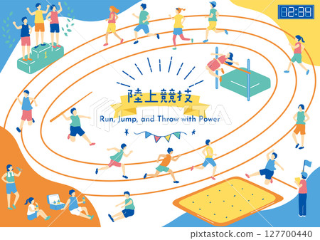 Athletics athletes Athletics athletes 127700440