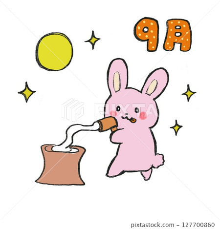 月亮觀兔 月亮觀兔 127700860