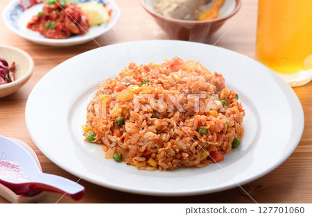 Addictively spicy ♪ Changja fried rice 127701060
