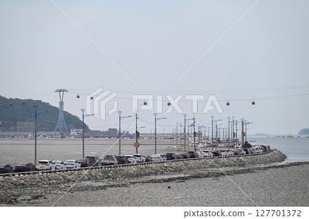 [Korea/Hwaseong City] Congested road to Jebu Island (Jebu Island Sea Road) 127701372