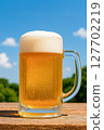 Delicious draft beer 127702219