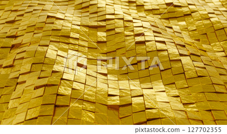 閃閃發光的金箔 閃閃發光的金箔 127702355