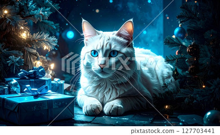 White cat 127703441