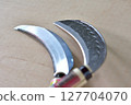 Scythe and saw-scythe for cutting grass 127704070