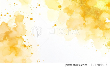 柔和的水彩漸層和飛濺背景材料 柔和的水彩漸層和飛濺背景材料 127704393