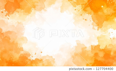 柔和的水彩漸層和飛濺背景材料 127704400