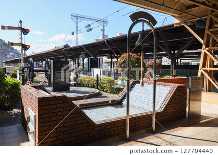 Mojiko Station, Kitakyushu City, Fukuoka Prefecture, Departure Bell and Fountain of Happiness Mojiko Station, Kitakyushu City, Fukuoka Prefecture, Departure Bell and Fountain of Happiness 127704440