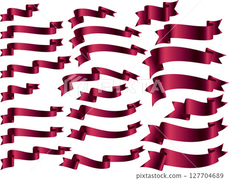 Ribbon, deformed slip, 11 wine 127704689