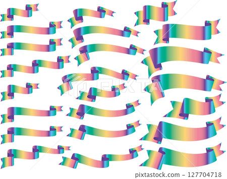絲帶,變形滑溜,21彩虹暗 絲帶,變形滑溜,21彩虹暗 127704718